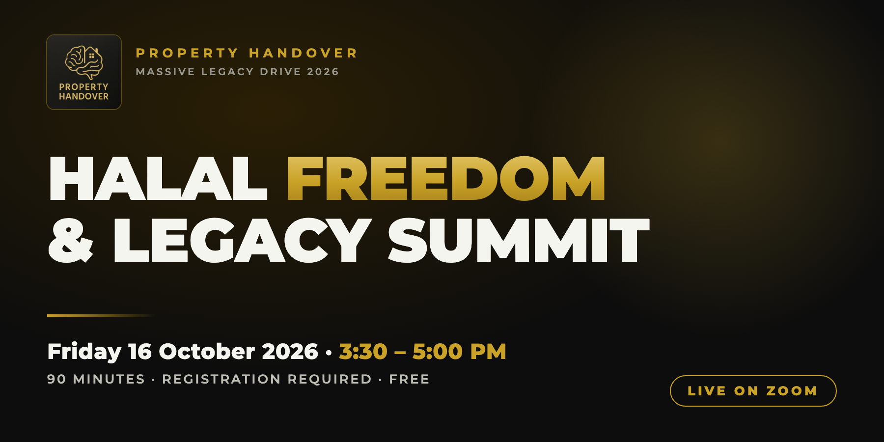 Halal Freedom & Legacy Summit