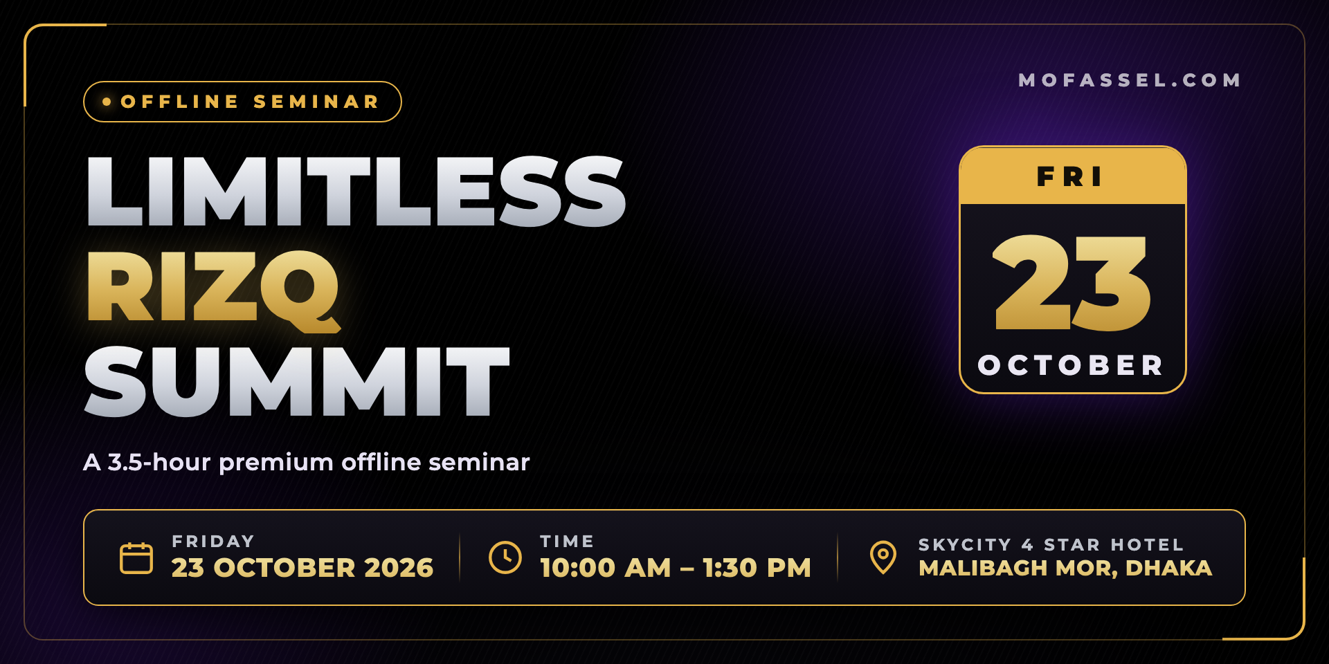 Limitless Rizq Summit